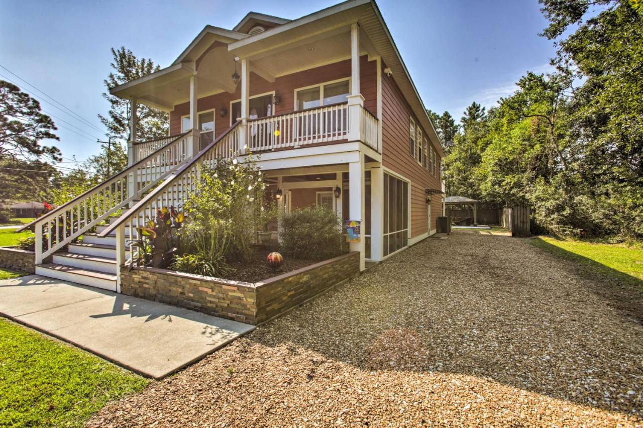 Waveland Family House, 4-Minute Drive To The Beach Exterior photo